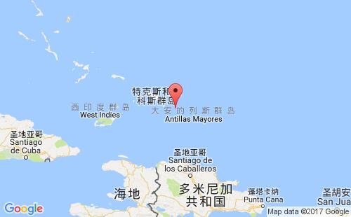 turks and caicos islands港口