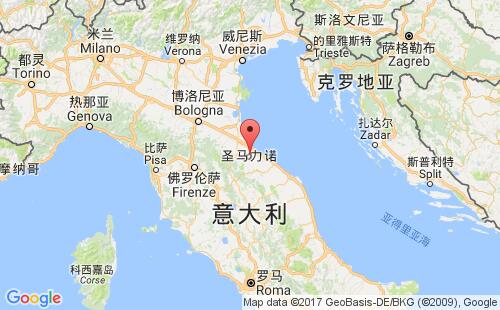 The Republic of San Marino港口