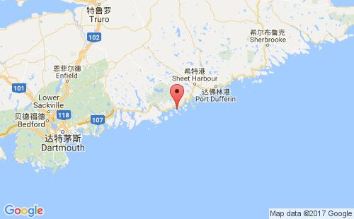 地中海丹吉尔港